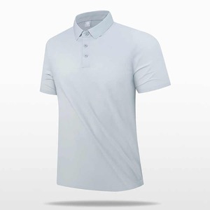 Camisetas Polo para hombre con logotipo personalizado, camiseta de golf con sublimación de poliéster 100%, camisa de negocios y golf con patrón sólido y 3D en blanco - Product Image 5