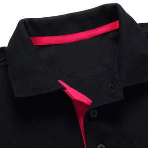Polo Homme Personnalisé avec Logo, Bordure Contrastante, Coton Piqué Respirant, Manches Courtes Décontractées, Coupe Slim, Hauts de Sport et de Golf, Vente en Gros - Product Image 2