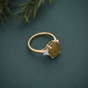 Colliers de luxe personnalisables en gros, plaqués or 18 carats, diamants de laboratoire CVD HPHT, style vintage, certifiés IGI, pour unisexe - Product Image 3