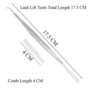 INNOVAMED INSTRUMENTS – Rehausseur de cils et sourcils en acier inoxydable, durable, réutilisable et portable, pour rehaussement de cils et extensions de permanente - Product Image 4