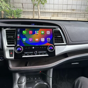 Autoradio Android 12,6 pouces avec <span class=keywords><strong>lecteur</strong></span> <span class=keywords><strong>DVD</strong></span> pour Toyota Highlander 2015-2021, écran tactile de navigation avec caméra de recul 360° - Product Image 2