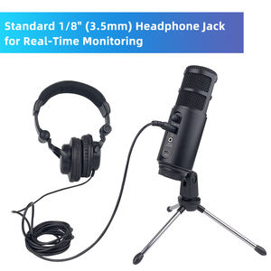MY MIC W118 Micrófono USB dinámico portátil Equipo <span class=keywords><strong>de</strong></span> podcast <span class=keywords><strong>de</strong></span> <span class=keywords><strong>estudio</strong></span> <span class=keywords><strong>de</strong></span> música Escritorio utilizado para transmitir Youtube Grabadora <span class=keywords><strong>de</strong></span> voz - Product Image 4