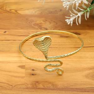 Bijoux de corps de mode tribale réglable bohème fait à la main Bracelet de brassard de serpent pour le bras supérieur - Product Image 4