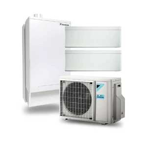 Kit de système de climatisation domestique Daikin HPU Multi HYBRID+ - Multisplit élégant pour le chauffage, le refroidissement et la production d'eau chaude sanitaire - Product Image 1