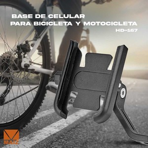 Soporte para Teléfono Celular para Bicicleta/Motocicleta 360 HD-167 - Colores Surtidos - Product Image 5
