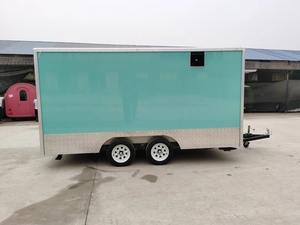 Petite remorque de camion commerciale standard remorque alimentaire mobile de restauration rapide à vendre pour concession et utilisation de camion alimentaire - Product Image 3