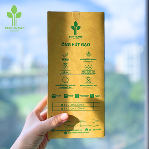 Paille à boire en bambou biodégradable écologique personnalisée haute paille de riz comestible jetable pour les mariages accessoires de verres - Product Image 2