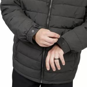 Veste bouffante mince de haute qualité pour hommes fermeture à glissière en tissu de toile conception OEM vêtements de rue pour la saison d'hiver à bas prix - Product Image 6