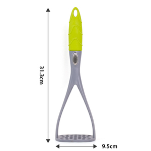 Food Grade Silicone Potato Masher Heat Resistant Long Handle Vegetable Fruit Mashing Tool Non Stick Kitchen Utensil - Product Image 3