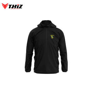 Venta al por mayor de los hombres ligeros impermeables GAA chaqueta impermeable al aire libre rompevientos deportes GAA chaqueta - Product Image 1