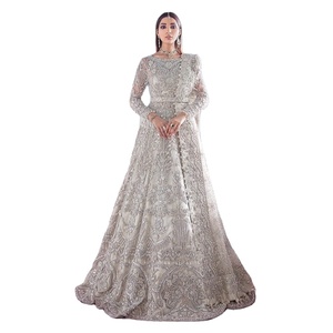 อินเดียปากีสถานล่าสุดสุทธิปัก Lehenga กับงานฝีมือหนักกับการทำงานลำดับการขายร้อนชุด2023 - Product Image 1