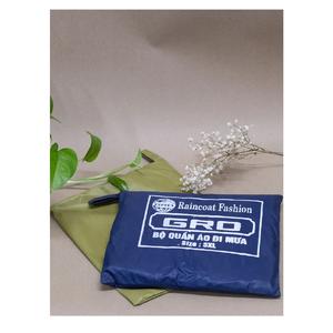 Chaqueta impermeable y pantalones OEM 190T tela de nailon duradera para una sola persona ropa impermeable universal de género para motocicleta/Electrombile - Product Image 4