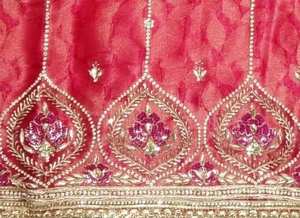 Trajes de fiesta bordados a mano sin costuras de diseñador moderno para mujer, moda india, fiestas de estilo tradicional hacia adelante - Product Image 2