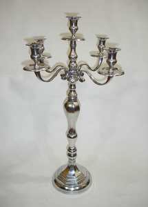 แท่นวางเทียนทันสมัยแบบพรีเมียมสีโบราณของตกแต่งงานแต่งงานของตกแต่งโต๊ะวางกลางโต๊ะเชิงเทียนที่วางเทียนสไตล์วินเทจ - Product Image 4