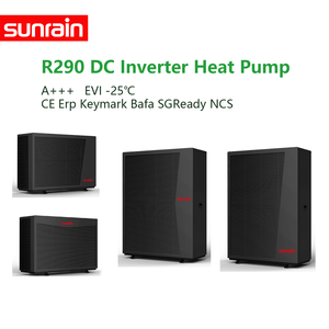 Sunrain R290 12kW Fuente de aire Inversor de CC completo EVI Calefacción Refrigeración y DHW <span class=keywords><strong>Calentador</strong></span> de aire a agua A +++ WIFI APP Bomba de calor monobloque - Product Image 6