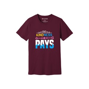 Camiseta de algodón 100% con temas de bondad, estampado de estilo informal, 12 opciones de color, 160-180, colocación de diseño personalizable GSM pesado - Product Image 5