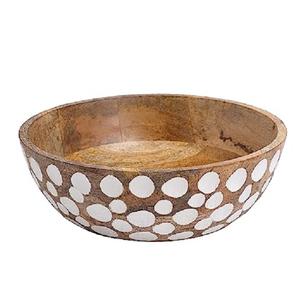 Own Designed Mango <b>Wood</b> Bowl With Royal Style Handle Dining Table Decorative Dish <b>Kitchen</b> <b>Accessories</b> Food Serving Platter - Product Image 4