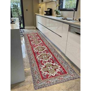 Alfombra Kilim con Diseño Geométrico Turco Impresa en 3D, Decoración de Oficina, Alfombra Suave con Pelo Largo - Product Image 5