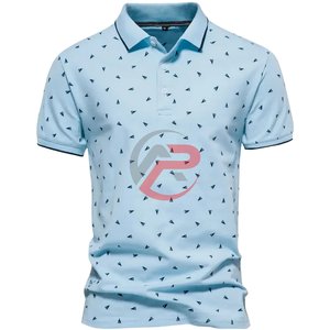 เสื้อโปโลผู้ชายผ้าคอตตอนไซส์ใหญ่พิเศษเสื้อโปโลสำหรับผู้ชายใส่สบาย - Product Image 5