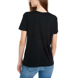 T-shirt Disney Minnie Mouse per bambini, in cotone traspirante, stile casual coreano, taglia unica, vestibilità ampia, versione nera - Product Image 2