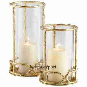 Support de bougie votive au design moderne, en métal thermolaqué, pour la décoration de la maison et les fêtes de Noël, fait main, durable - Product Image 6