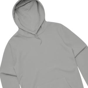Light <b>Grey</b> Pullover <b>Hoodie</b> <b>Men</b> Premium Cotton Fleece <b>Plain</b> Hooded Sweatshirt Soft Warm Casual Winter Wear Unisex Wholesale - Product Image 4