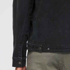 Chaqueta de Lona para Hombre, Elegante, con Logotipo Frontal, Ecológica y Transpirable, Diseñada para Trabajo Casual al Aire Libre y Uso Diario - Product Image 5