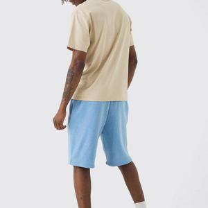 Short de survêtement décontracté personnalisé pour hommes avec cordon de serrage à la taille élastique et poches quantité minimale de commande bas Service OEM disponible - Product Image 3