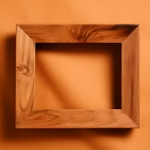 Cadre photo rustique en bois fait à la main cadre photo mural et de table de style vintage - Product Image 1