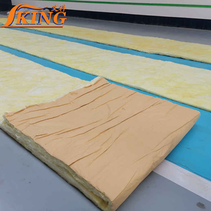 ISOKING <span class=keywords><strong>Rouleau</strong></span> <span class=keywords><strong>de</strong></span> <span class=keywords><strong>laine</strong></span> <span class=keywords><strong>de</strong></span> fibre <span class=keywords><strong>de</strong></span> <span class=keywords><strong>verre</strong></span> prédécoupé 12k 50mm 10m <span class=keywords><strong>de</strong></span> longueur Couverture en <span class=keywords><strong>laine</strong></span> <span class=keywords><strong>de</strong></span> <span class=keywords><strong>verre</strong></span> avec revêtement en feuille d'aluminium ISOKING - Product Image 3