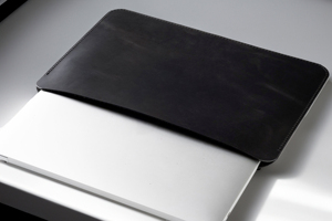 Housse pour ordinateur portable en cuir véritable classique, souple, portable, de haute qualité, organisateur d'affaires fait à la main, portefeuille, bureau, exécutif, voyage - Product Image 2