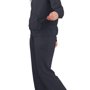 Chándal deportivo personalizado de alta calidad para mujer, gran oferta, conjunto de Top corto de gimnasio de 2 piezas para mujer, estilo informal con patrón sólido - Product Image 4