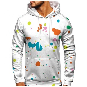 Men's Heavyweight 100% Cotton Oversized Hoodie with Anti-Shrink Fleece Personalizable Letter Embroidery Eco-Friendly Winter Wear - Product Image 5