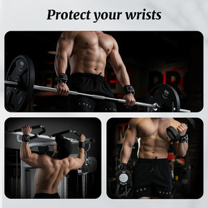 Correas de Muñeca Profesionales de Neopreno Suave con Cierre de Gancho y Bucle para Entrenamiento con Máquinas de Cable - Proveedor y Fabricante de Accesorios de Gimnasio - Product Image 4