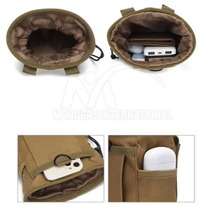 Caractéristique lavable matérielle de polyester durable tactique de poche de magazine de logo fait sur commande d'OEM - Product Image 6