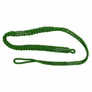 Vente en gros de cordons de robes pour uniformes Longes d'uniformes tricotés à la main Cordon vert OEM pour uniformes de cérémonie - Product Image 3