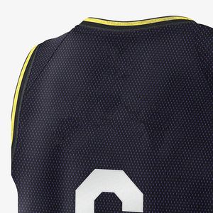 Camiseta de Baloncesto Ligera y Transpirable Unisex, Ropa Deportiva de Secado Rápido, Tejido de Malla, Ropa de Entrenamiento, Venta al Por Mayor, Personalizada, OEM, Tallas Grandes - Product Image 6