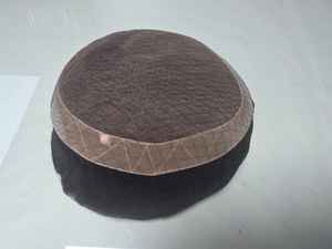 Peluca de tupé de onda profunda para hombre de Los Ángeles, cabello Remy indio, prótesis profesional de cabello Taz, peluca de cabello humano de Bangladesh - Product Image 6