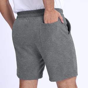 Pantalones cortos de lana y algodón para hombre Precio al por mayor Ropa de gimnasio Pantalones cortos de calle de alta calidad para hombre - Product Image 2