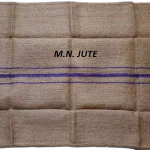 Saco de fibra de yute 100% personalizado STD BINOLA serigrafiado 44 "x 26,5" tamaño 2.00Lbs para embalaje textil de alimentos agrícolas - Product Image 1