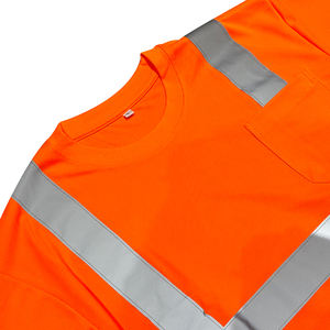 Safety Workwear Men <b>Hi</b> <b>Vis</b> Long Sleeve <b>T</b> <b>Shirt</b> High Visibility Reflective <b>T</b> <b>Shirt</b> for Road Work Customized Logo Bulk Clothes - Product Image 5