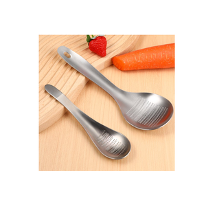 Cuchara trituradora de jengibre de acero inoxidable, proveedor al por mayor, accesorios de cocina, forma de cuchara, artesanías más populares - Product Image 5