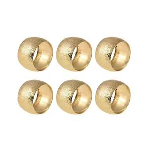 Restaurant Purpose <b>Metal</b> Napkin <b>Ring</b> <b>For</b> Dining Table Decoration And Napkin Setup - Product Image 2