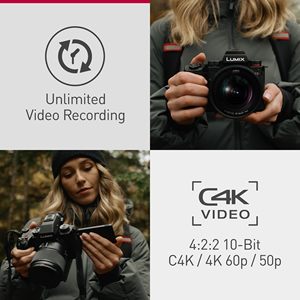 กล้องดิจิตอลมิเรอร์เลสฟูลเฟรมพร้อมเลนส์ F3.5-5.6 20-60มม. 4K 60P 6K 30P พลิกหน้าจอ Wi-Fi Active คือตัวเซ็นเซอร์ CMOS - Product Image 5