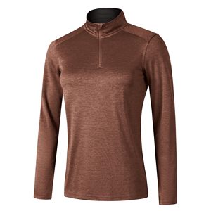 Sweat-shirt décontracté pour femmes Sweatshirts à demi-fermeture éclair Impression unisexe Haut de golf léger d'automne pour femmes - Product Image 3