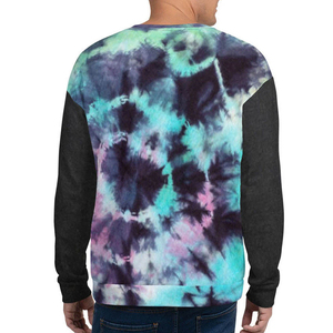 Suéter de gran tamaño con estampado personalizado para hombre, sudadera de sublimación de mezcla de algodón informal a la moda para exteriores - Product Image 2