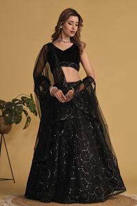 Lehenga choli โดย Fab Zone ลำดับด้าย organza ล่าสุดนักออกแบบ - Product Image 5