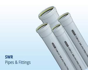 Accesorios de tuberías de PVC SWR (retención de agua estática) Superior de calidad de 75mm, amplia gama para drenaje de aguas residuales, eliminación de residuos - Product Image 4