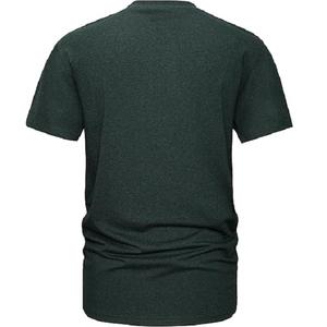 OEM sur mesure 100% coton à manches courtes coupe ajustée col rond T-shirt promotionnel pour hommes du Bangladesh - Product Image 6