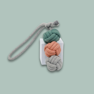Juguete Ecológico para Perros de TPR, Pelotas de Cuerda Resistentes, Juguete de Lujo para Mascotas, Estilo Lindo para Jugar, Masticar y Limpiar los Dientes, Juguete de Moda para Perros - Product Image 2